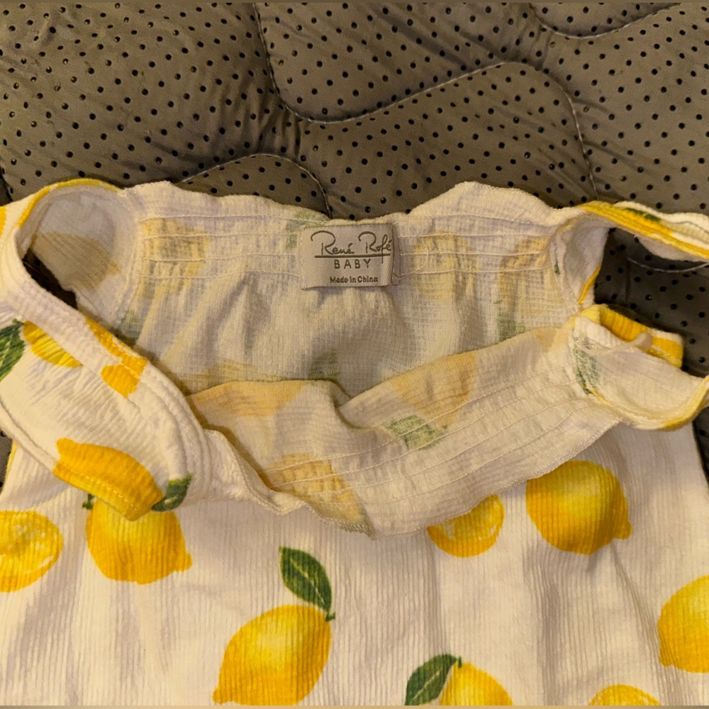 Rene Rofe Lemon Patterned Baby Outfit - Picture 3 of 4